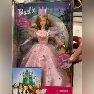 Barbie Glinda Doll in Pink Sparkle Gown with Crown